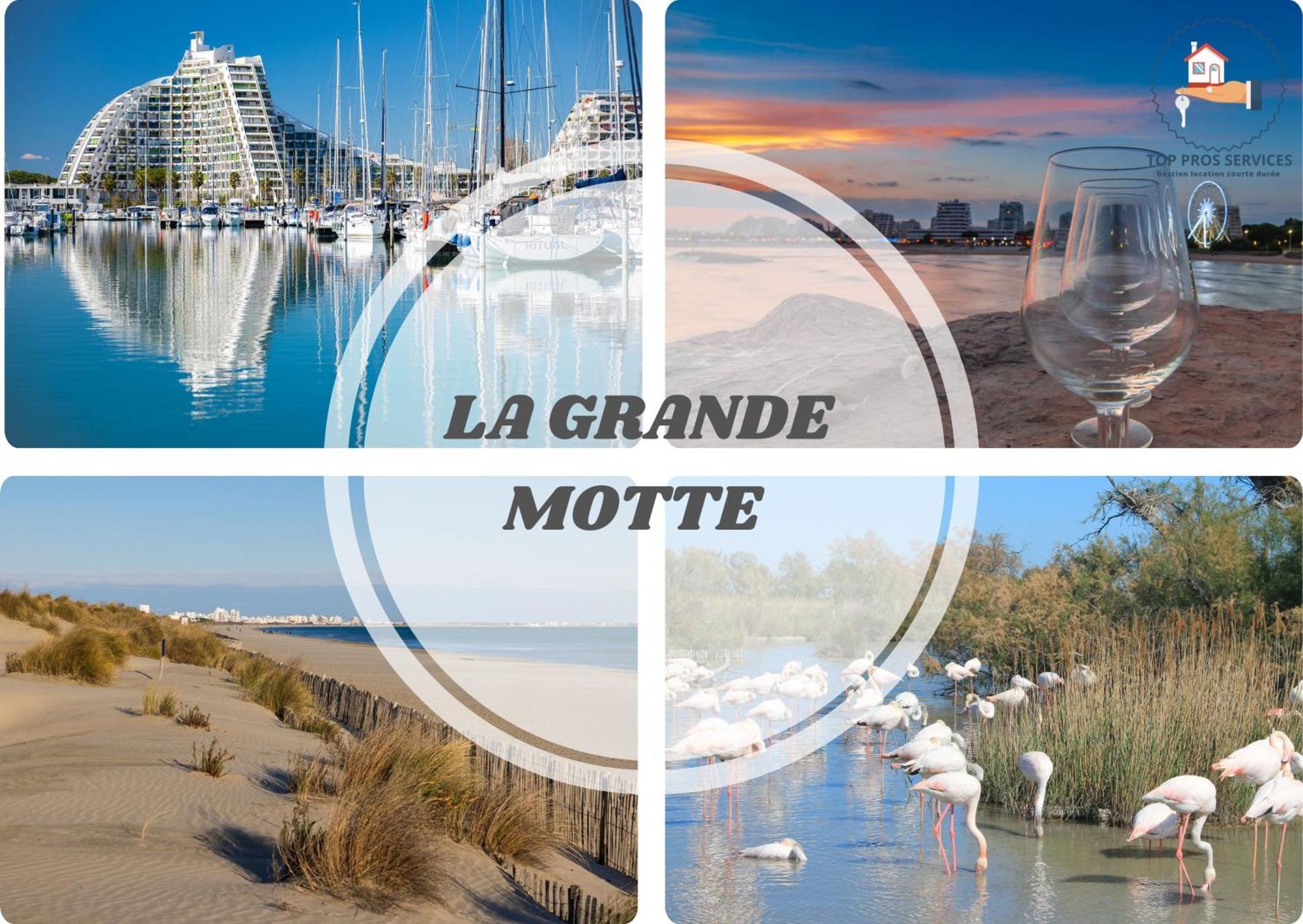 L'Amazone Studio Plein Centre Plages A 2Min Clim Wifi Sur Le Port - Top Prosconciergerie- La Grande Motte Exterior foto